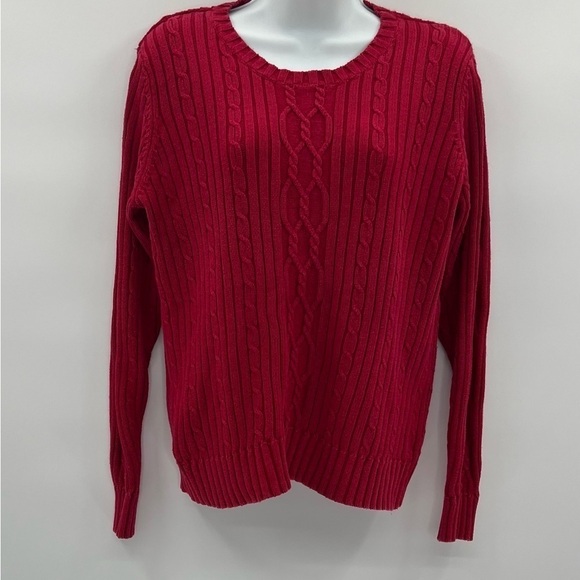Van Heusen Women's Cable Knit Sweater Size L - Picture 10 of 13